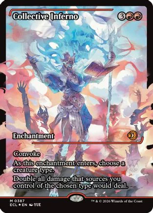 Collective Inferno (Showcase)  [Lorwyn Eclipsed] Foil