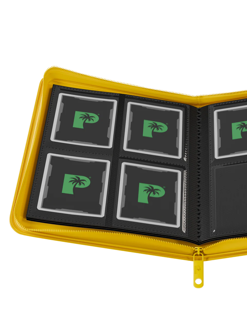 Collector's Series 4 Pocket Zip Trading Card Binder - YELLOW - Image 2