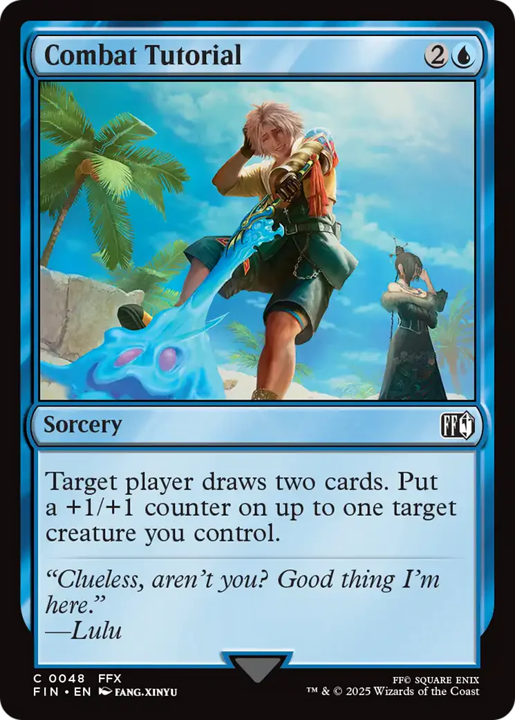 Combat Tutorial [FINAL FANTASY] Foil