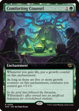 Comforting Counsel (Extended Art)  [Secrets of Strixhaven]