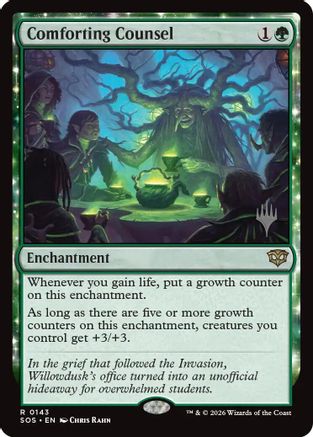 Comforting Counsel  [Promo Pack: Secrets of Strixhaven] Foil