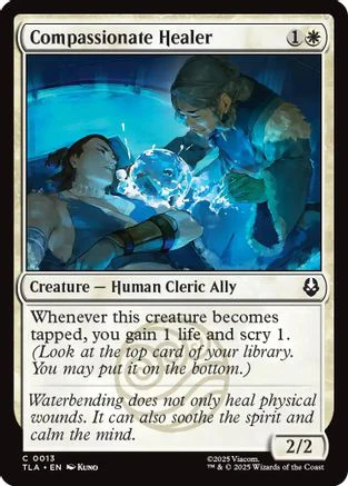 Compassionate Healer  [Avatar: The Last Airbender] Foil