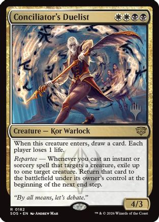 Conciliator's Duelist  [Promo Pack: Secrets of Strixhaven] Foil