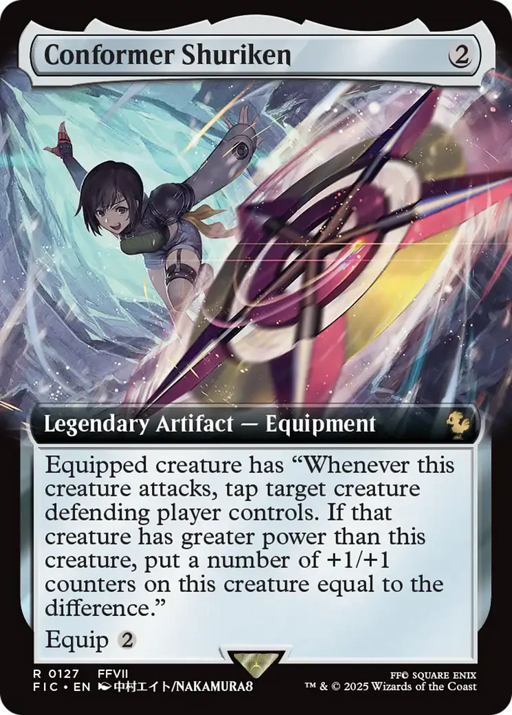 Conformer Shuriken (Extended Art) [FINAL FANTASY Commander] Foil