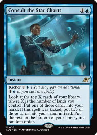 Consult the Star Charts  [Promo Pack: Edge of Eternities] Foil
