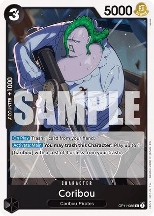 Coribou (OP11-086) - [A Fist of Divine Speed]