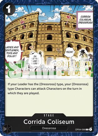 Corrida Coliseum (Judge Pack Vol. 6) (OP04-096) - [One Piece Promotion Cards] Foil