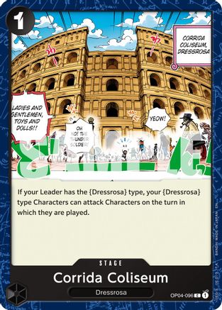 Corrida Coliseum (Reprint) (OP04-096) - [Premium Booster -The Best- Vol. 2]