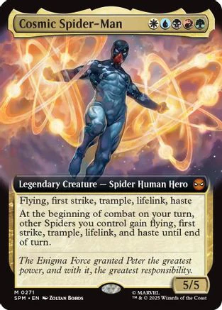Cosmic Spider-Man (Extended Art)  [Marvel's Spider-Man] Foil