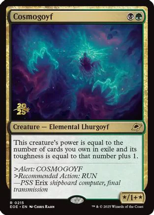 Cosmogoyf  [Prerelease Cards] Foil