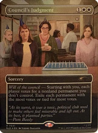 Council's Judgment (7041)  [Secret Lair Drop Series] Foil