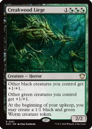 Creakwood Liege  [Commander: Secrets of Strixhaven]
