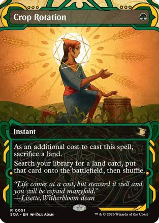 Crop Rotation  [Secrets of Strixhaven: Mystical Archive] Foil
