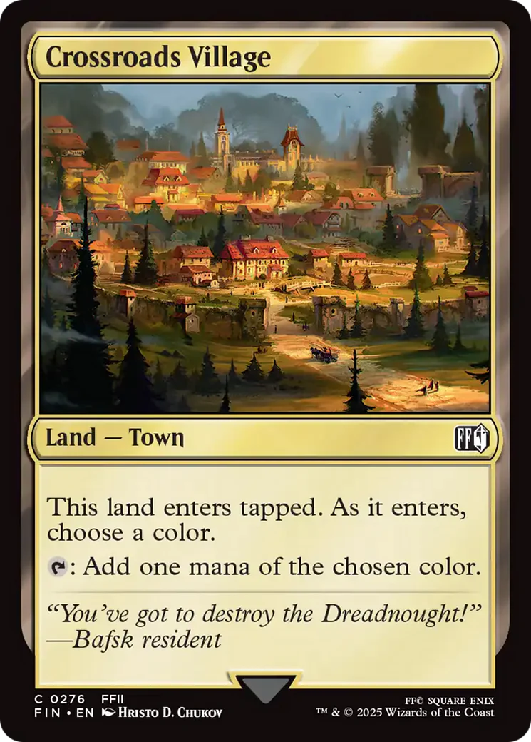 Crossroads Village [FINAL FANTASY] Foil