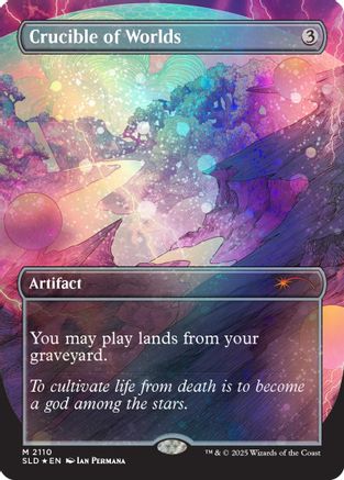Crucible of Worlds (Galaxy Foil)  [Secret Lair Drop Series] Foil