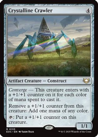 Crystalline Crawler  [Commander: Edge of Eternities]
