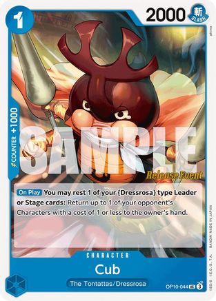 Cub (OP10-044) - [Royal Blood Release Event Cards]