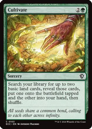 Cultivate  [Commander: Lorwyn Eclipsed]