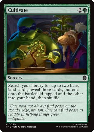 Cultivate  [Commander: Teenage Mutant Ninja Turtles] Foil