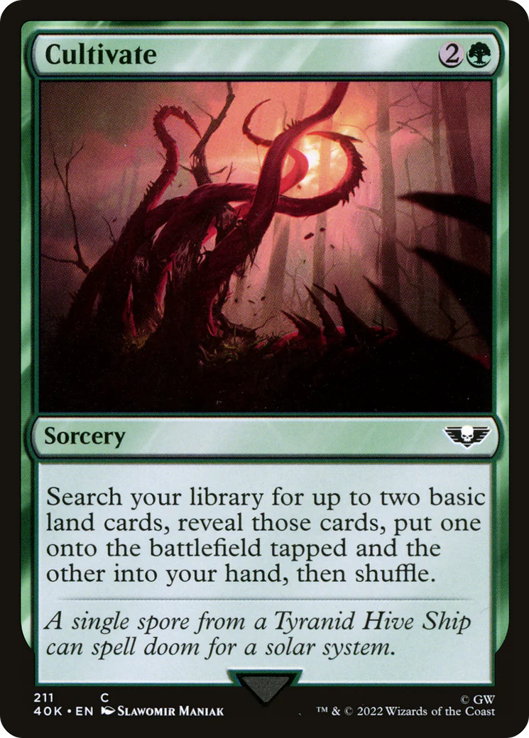 Cultivate  [Warhammer 40,000 Commander]