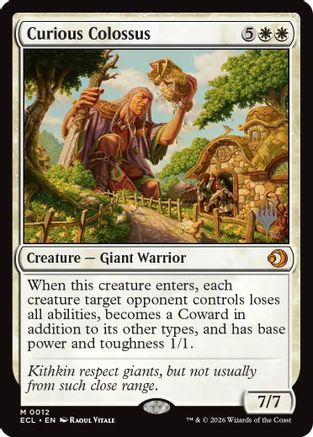 Curious Colossus  [Promo Pack: Lorwyn Eclipsed]