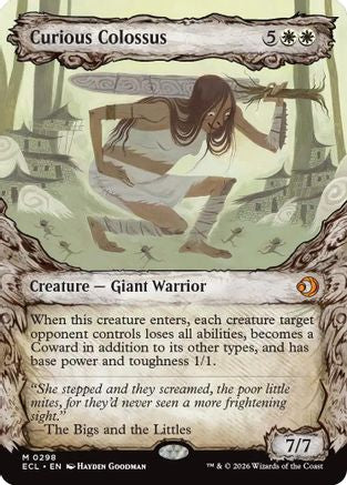 Curious Colossus (Showcase)  [Lorwyn Eclipsed]