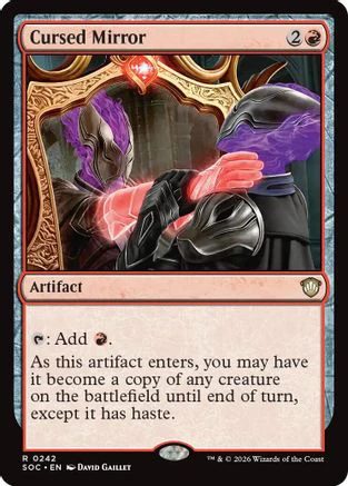 Cursed Mirror  [Commander: Secrets of Strixhaven]