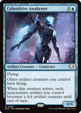 Cyberdrive Awakener  [Commander: Edge of Eternities]