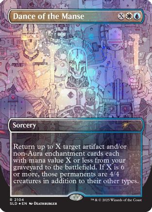 Dance of the Manse (Galaxy Foil)  [Secret Lair Drop Series] Foil
