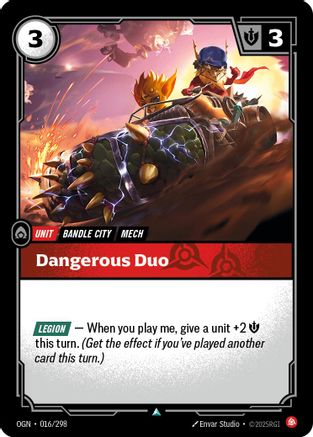 Dangerous Duo (016/298) - Riftbound - [Origins]