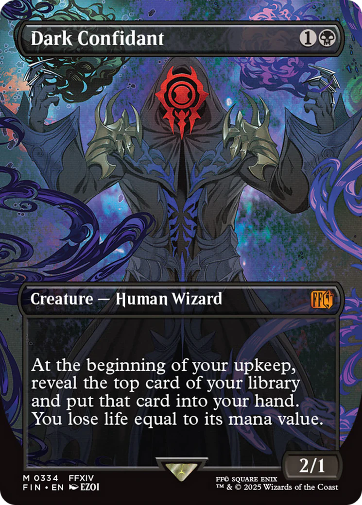 Dark Confidant (Borderless) [FINAL FANTASY] Foil