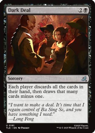 Dark Deal  [Avatar: The Last Airbender: Eternal-Legal]