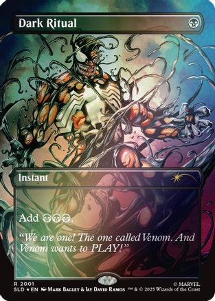 Dark Ritual (2001) (Rainbow Foil)  [Secret Lair Drop Series] Foil