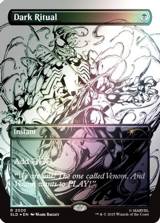 Dark Ritual (2020) (Rainbow Foil)  [Secret Lair Drop Series] Foil