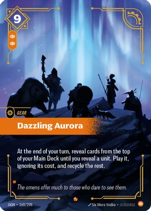 Dazzling Aurora (160/298) - Riftbound - [Origins] Foil
