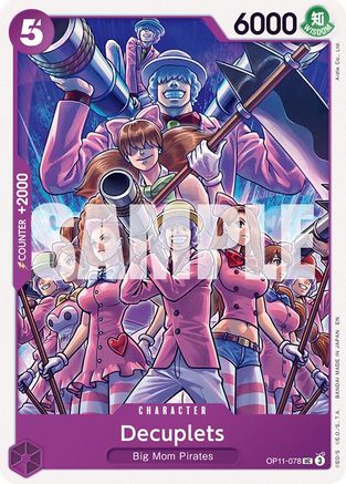 Decuplets (OP11-078) - [A Fist of Divine Speed]