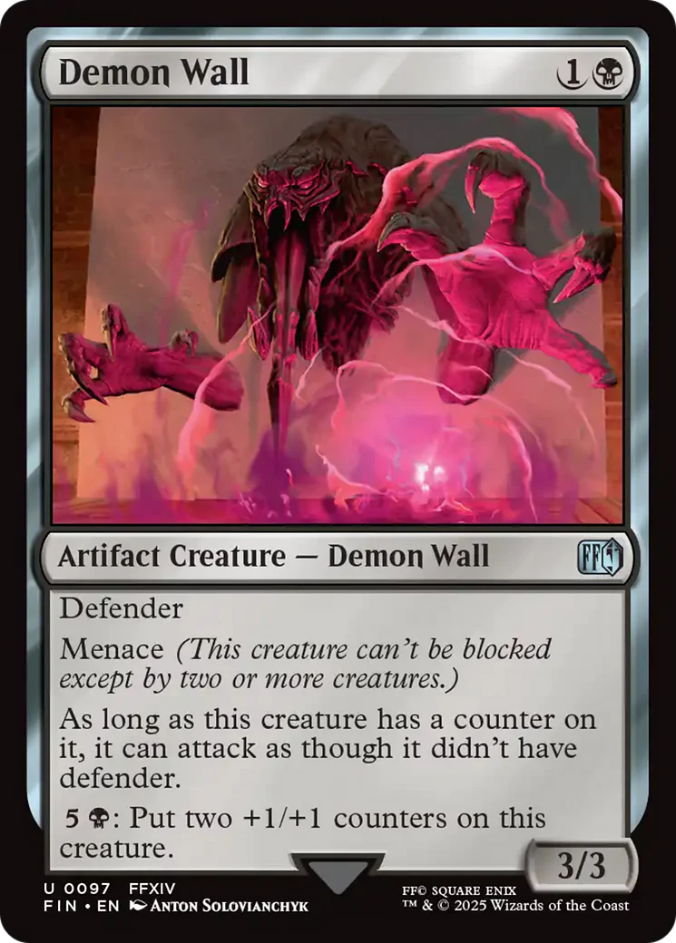 Demon Wall [FINAL FANTASY] Foil