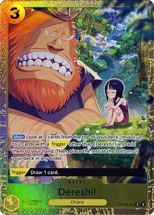 Dereshi! (Premium Card Collection -Best Selection Vol. 4-) (OP09-117) - [One Piece Promotion Cards] Foil