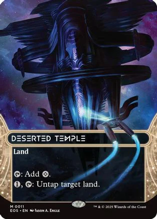 Deserted Temple (0011) (Borderless)  [Edge of Eternities: Stellar Sights]