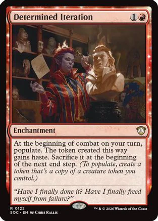 Determined Iteration  [Commander: Secrets of Strixhaven]