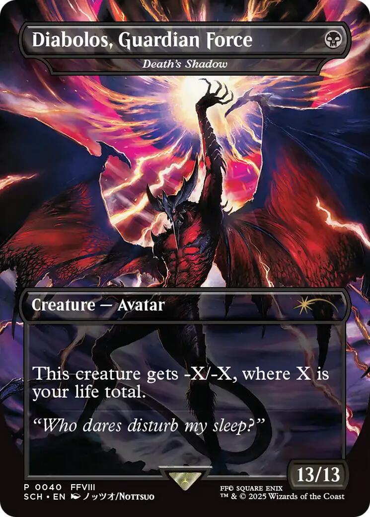 Diabolos, Guardian Force - Death's Shadow [Standard Showdown Promos] Foil