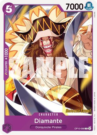 Diamante (OP10-068) - [Royal Blood Release Event Cards]