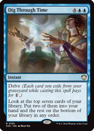 Dig Through Time  [Commander: Secrets of Strixhaven]