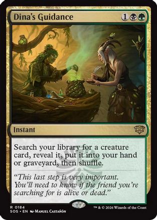 Dina's Guidance  [Secrets of Strixhaven] Foil