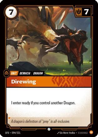 Direwing (094/221) - Riftbound - [Spiritforged] Foil