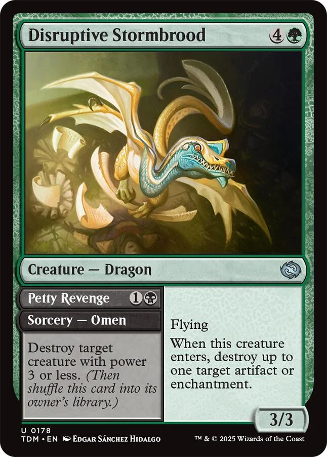 Disruptive Stormbrood [Tarkir: Dragonstorm] Foil