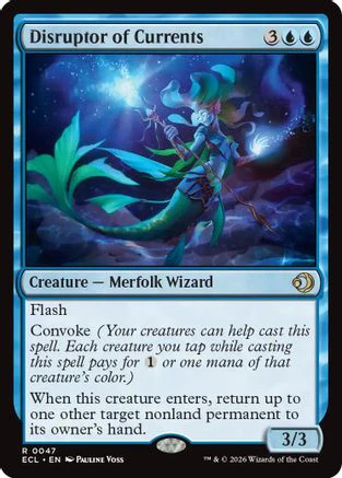 Disruptor of Currents  [Lorwyn Eclipsed] Foil