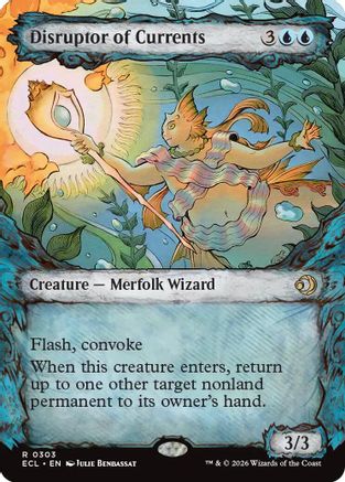 Disruptor of Currents (Showcase)  [Lorwyn Eclipsed] Foil