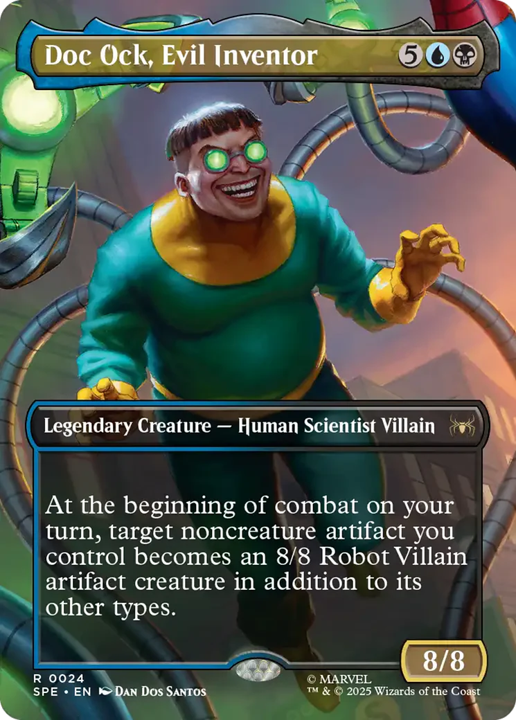 Doc Ock, Evil Inventor (Borderless) [Marvel's Spider-Man: Eternal-Legal] Foil