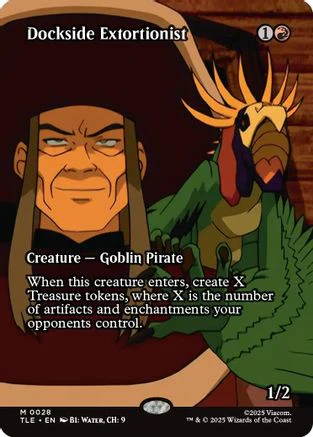 Dockside Extortionist (Borderless)  [Avatar: The Last Airbender: Eternal-Legal]